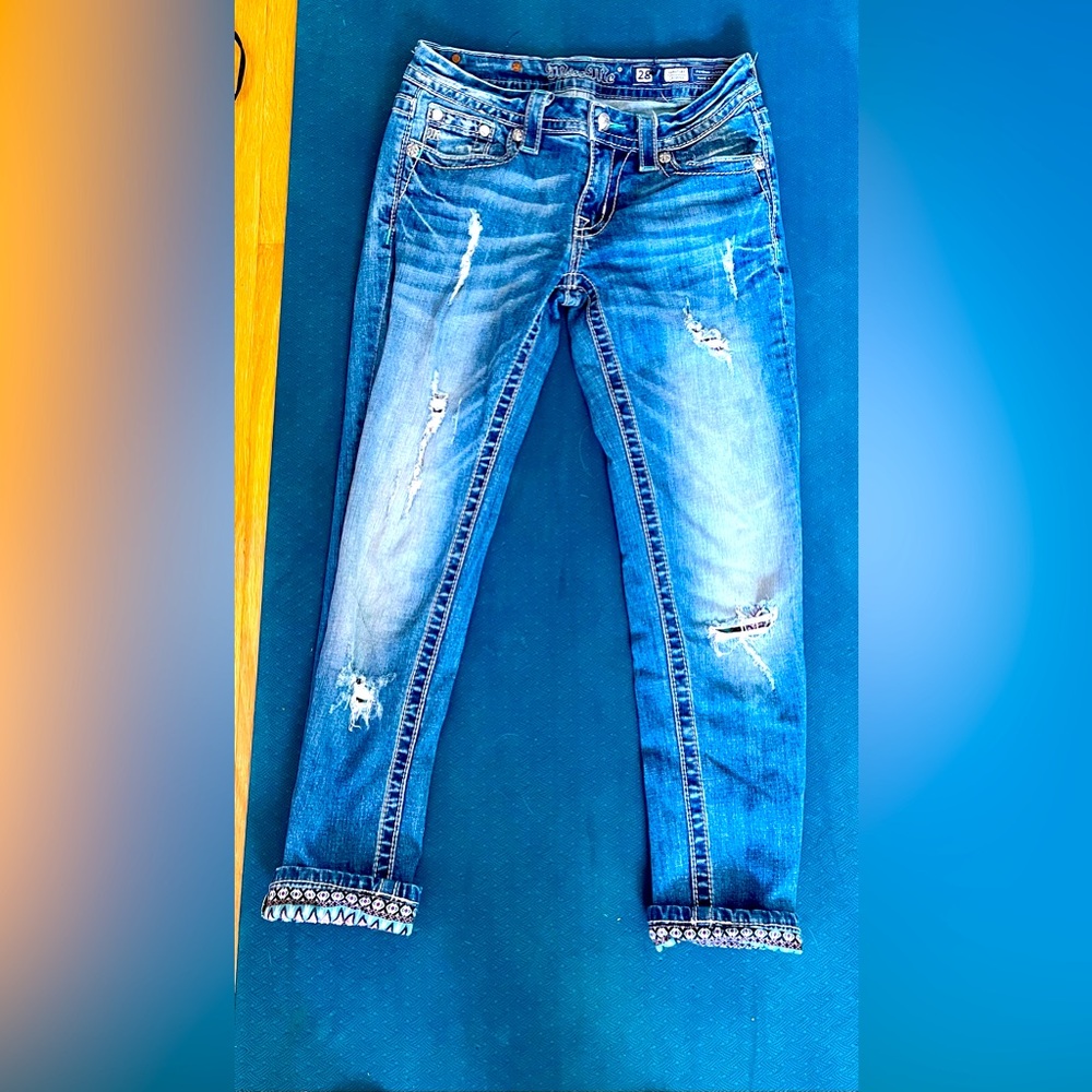 Miss Me Jean Capris